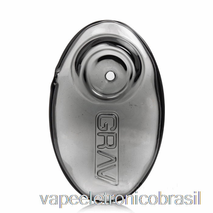 Vape Eletrônico Grav Seixo Colher Fumaça Cinza